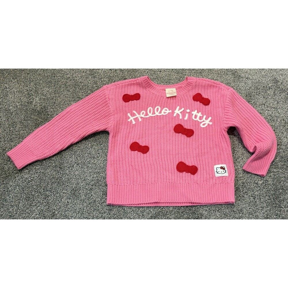 Girls Hello Kitty Pink Sweater Size 3T NWT A4